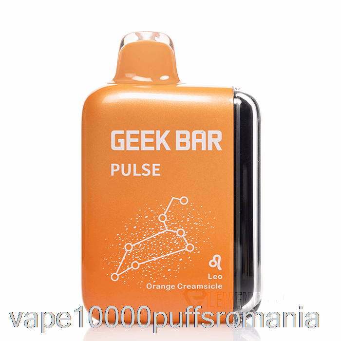 Vape Romania Geek Bar Pulse 15000 De Unica Folosinta Portocale Crema